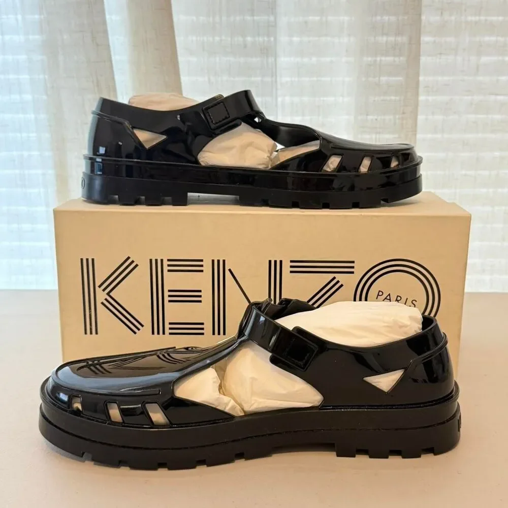 Kenzo Men's Black Sandals